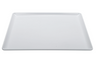 G.E.T - Midtown 14" x 11.5" White Rectangular Coupe Platter (6 Per Case) - CS-1411-W