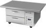 Beverage-Air - 36" Chef Base Freezer w/ 2 Drawers & Overhang - WTFCS36HC-48