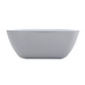 G.E.T - Midtown 6 Qt White Square Large Display Bowl (3 Per Case) - CS-1920-W