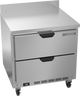 Beverage-Air - 32" Mobile Worktop Freezer w/ 2 Drawers - WTFD32AHC-2