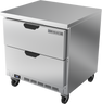 Beverage-Air - 32" Mobile Worktop Freezer w/ 2 Drawers - WTFD32AHC-2-FLT