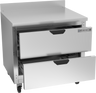 Beverage-Air - 36" Mobile Worktop Freezer w/ 2 Drawers - WTFD36AHC-2