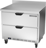 Beverage-Air - 36" Mobile Worktop Freezer w/ 2 Drawers - WTFD36AHC-2