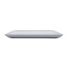G.E.T - Midtown 9.5" x 9.5" White Square Coupe Plate (24 Per Case) - CS-950-W