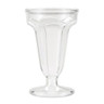 G.E.T - Dessert Time 5 oz Clear SAN Plastic Dessert Dish (24 Per Case) - ICM-24-CL