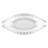 G.E.T - Dessert Time 8 oz Clear SAN Plastic Banana Split Dish (24 Per Case) - ICM-27-CL