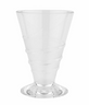G.E.T - Dessert Time 14 oz Clear SAN Plastic Swirl Cup (24 Per Case) - ICM-28-CL