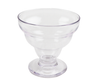 G.E.T - Dessert Time 12 oz Clear SAN Plastic Parfait Dish (24 Per Case) - ICM-29-CL