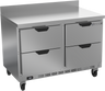 Beverage-Air - 48" Mobile Worktop Freezer w/ 4 Drawers - WTFD48AHC-4