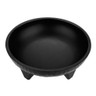 G.E.T - Viva Mexico 26 oz Black Molcajete Bowl (12 Per Case) - MOJ-803-BK
