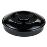 G.E.T - Viva Mexico 7.75" Black Tortilla Server W/ Lid (24 Per Case) - TS-800-BK