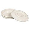 G.E.T - Viva Mexico 7.75" Ivory Tortilla Server W/ Lid (24 Per Case) - TS-800-IV