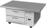 Beverage-Air - 36" Chef Base Refrigerator w/ 2 Drawers & Overhang - WTRCS36HC-48
