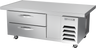Beverage-Air - 52" Chef Base Refrigerator w/ 2 Drawers & Overhang - WTRCS52HC-60