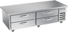 Beverage-Air - 72" Chef Base Refrigerator w/ 4 Drawers & Overhang - WTRCS72HC-76