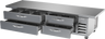 Beverage-Air - 84" Chef Base Refrigerator w/ 4 Drawers & Overhang - WTRCS84HC-96