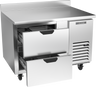 Beverage-Air - 46" Mobile Worktop Refrigerator w/ 2 Drawers - WTRD46AHC-2