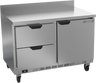 Beverage-Air - 48" Mobile Worktop Refrigerator w/ 2 Drawers & 1 Door - WTRD48AHC-2