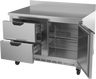 Beverage-Air - 48" Mobile Worktop Refrigerator w/ 2 Drawers & 1 Door - WTRD48AHC-2