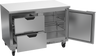 Beverage-Air - 48" Mobile Worktop Refrigerator w/ 2 Drawers & 1 Door - WTRD48AHC-2-FLT