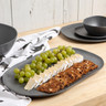 Now Designs - Fresco Melamine Graphite 17" x 10" Platter