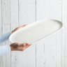 Now Designs - Fresco Melamine Vanilla 17" x 10" Platter