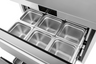 Atosa - 27" Undercounter Refrigerator w/ 2 Drawers - AUR27D2