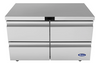 Atosa - 48" Undercounter Refrigerator w/ 4 Drawers - AUR48D4