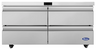 Atosa - 60" Undercounter Refrigerator w/ 4 Drawers - AUR60D4