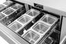 Atosa - 72" Undercounter Refrigerator w/ 6 Drawers - AUR72D6
