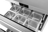Atosa - 27" Undercounter Freezer w/ 2 Drawers - AUF27D2