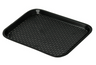 G.E.T - Serving Trays 14" x 10.75" Black Fast Food Tray (24 Per Case) - FT-14-BK