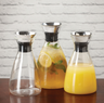 G.E.T - 52 oz Glass Decanter W/ Dripless Lid (6 Per Case) - GL-CRF-52