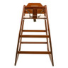 G.E.T - 22" x 25" x 36" Walnut High Chair - HC-100-MOD-TALL-W