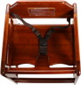 G.E.T - 19" x 19" x 29" Walnut High Chair - HC-100-MOD-W2