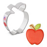 Ann Clark Cookie Cutters - Apple with Leaf - 5820A