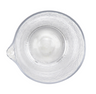 G.E.T - Hammered 20 oz SAN Plastic Mixing Glass (24 Per Case) - MB-20-CL