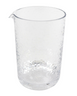 G.E.T - Hammered 20 oz SAN Plastic Mixing Glass (24 Per Case) - MB-20-CL