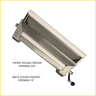 Arcobaleno - Gabriella 12.5" Countertop Dough Sheeter - ASC320