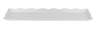 G.E.T - Bake & Brew 23" x 5.25" White Display Tray (12 Per Case) - ML-113-W