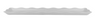 G.E.T - Bake & Brew 23" x 5.25" White Display Tray (12 Per Case) - ML-113-W