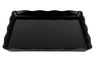 G.E.T - Bake & Brew 14" x 11.5" Black Display Tray (6 Per Case) - ML-155-BK