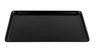 G.E.T - Bake & Brew 11.6" x 7.8" Black Rectangular Platter (12 Per Case) - ML-179-BK