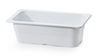 G.E.T - 13" x 7" White Third-Size Insert Pan (3 Per Case) - ML-19-W