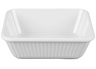 G.E.T - 10" x 8.75" White Casserole Dish (3 Per Case) - ML-177-W