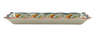 G.E.T - Bella Fresco 17.5" x 6.75" Rectangular Tray (6 Per Case) - ML-87-BF