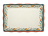 G.E.T - Bella Fresco 13.75" x 9.5" Rectangular Tray (6 Per Case) - ML-88-BF