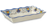G.E.T - Santa Lucia 13.75" x 9.5" Rectangular Tray (6 Per Case) - ML-88-SL