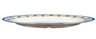 G.E.T - Santa Lucia 18" x 13.5" Oval Platter (12 Per Case) - OP-618-SL
