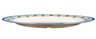 G.E.T - Santa Lucia 21" x 15" Oval Platter (12 Per Case) - OP-621-SL